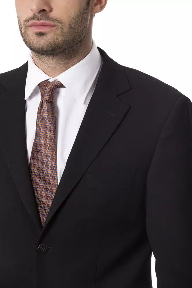 Black Wool Blazer