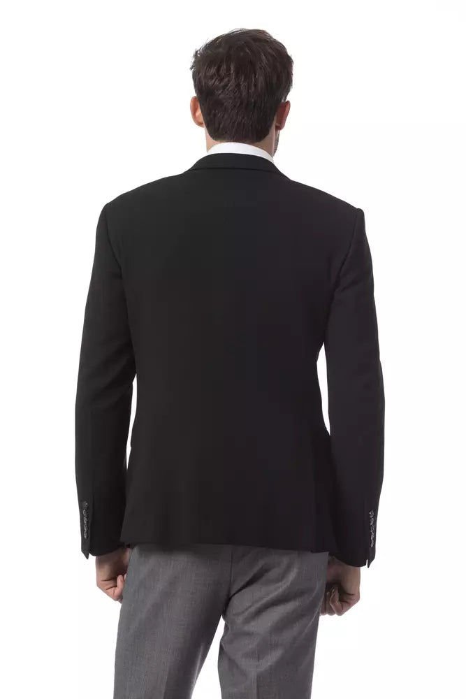 Black Wool Blazer