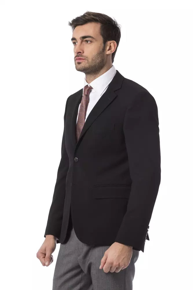 Black Wool Blazer