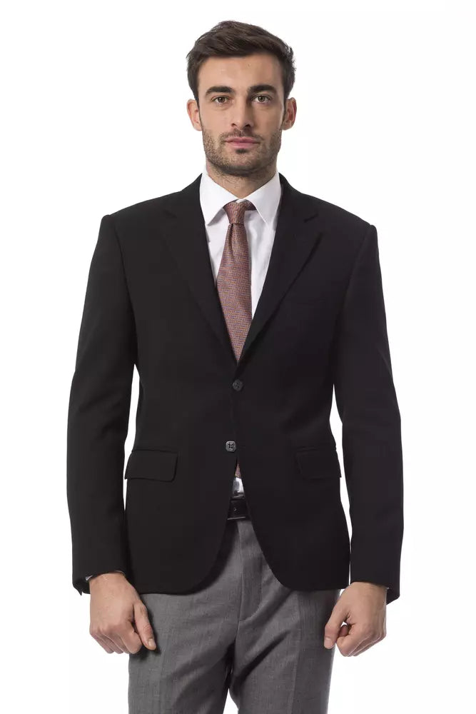Black Wool Blazer