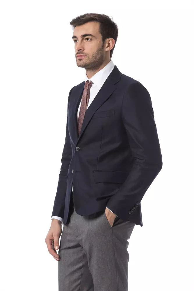 Blue Wool Blazer