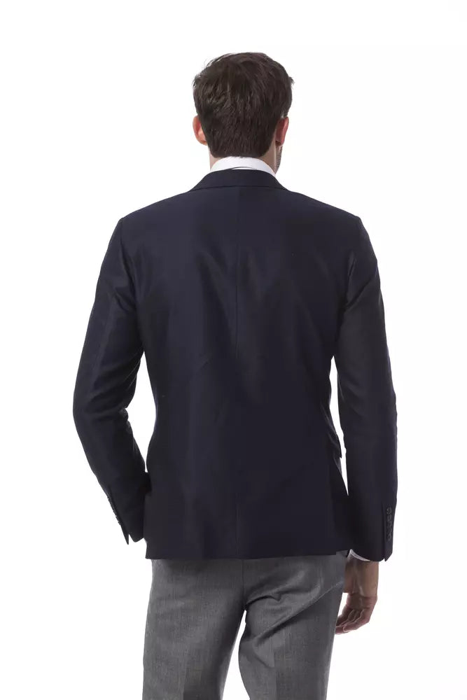 Blue Wool Blazer
