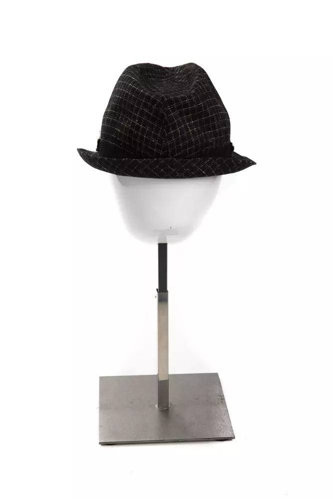 Black Polyamide Hat