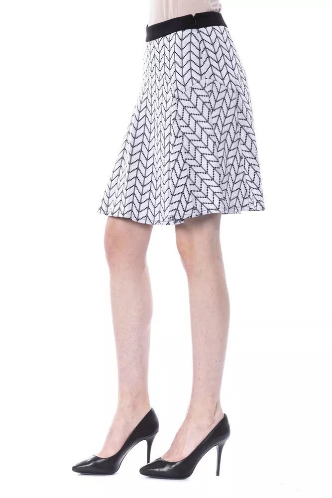 Black/White Acrylic Skirt