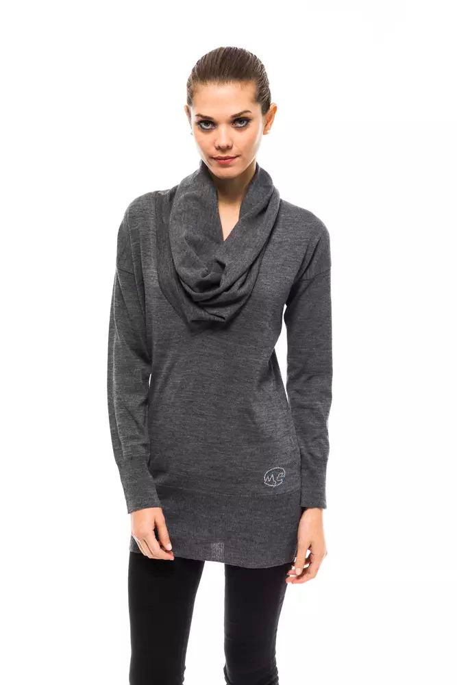 Montana Blu Gray Wool Sweater