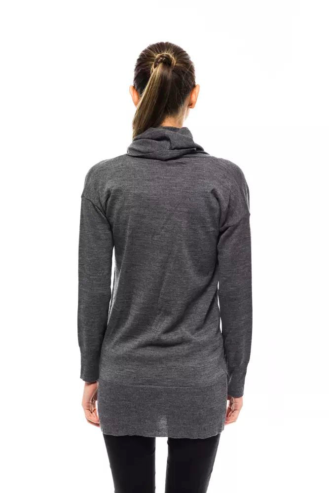 Montana Blu Gray Wool Sweater
