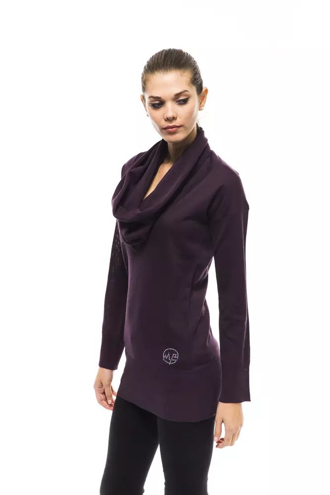 Montana Blu Purple Wool Sweater