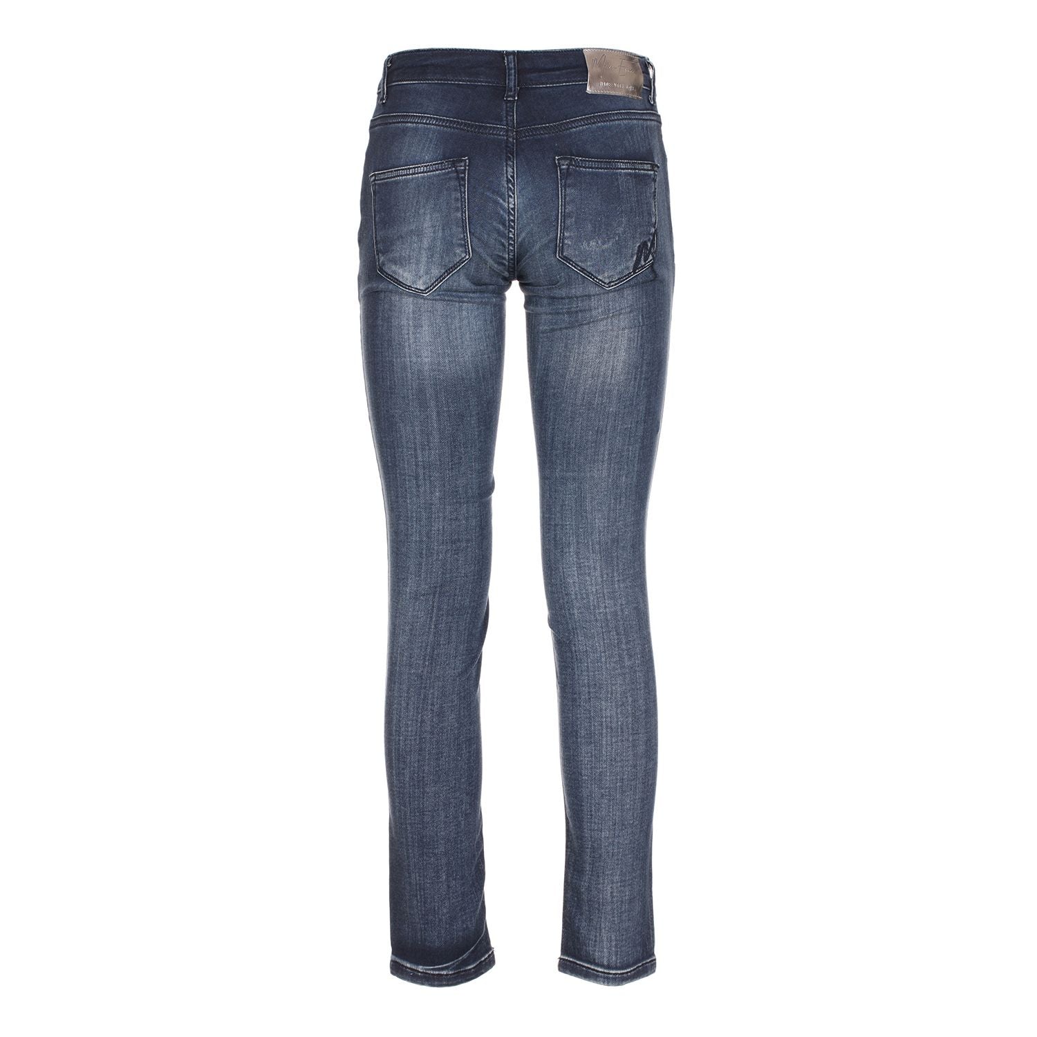 Blue Cotton Jeans & Pant
