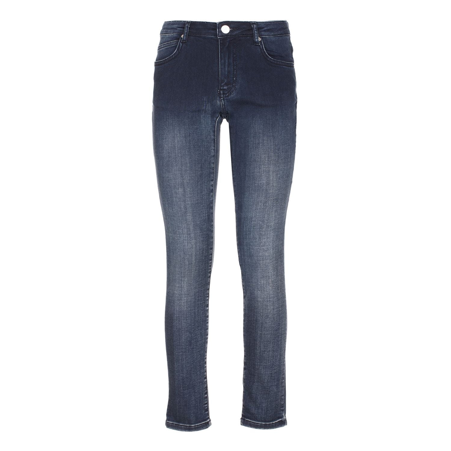 Blue Cotton Jeans & Pant