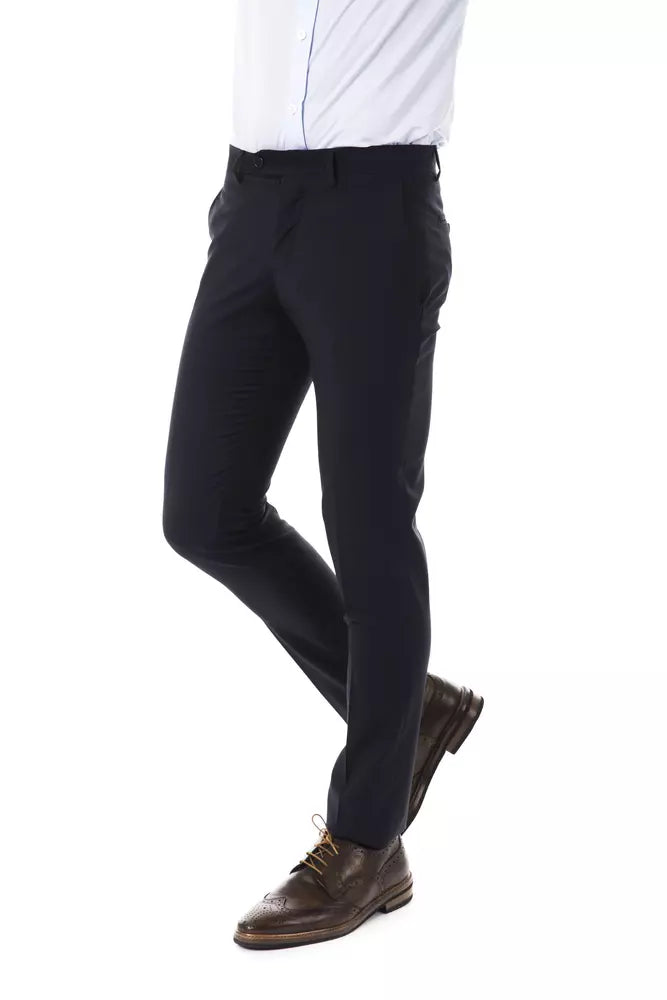 Gray Wool Jeans & Pant