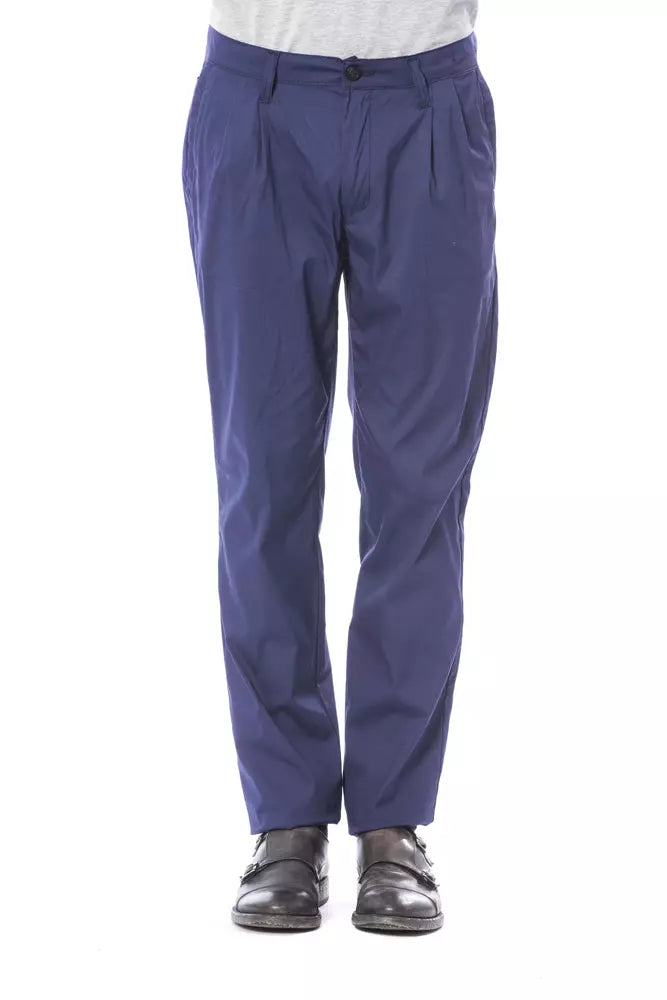 Blue Cotton Jeans & Pant