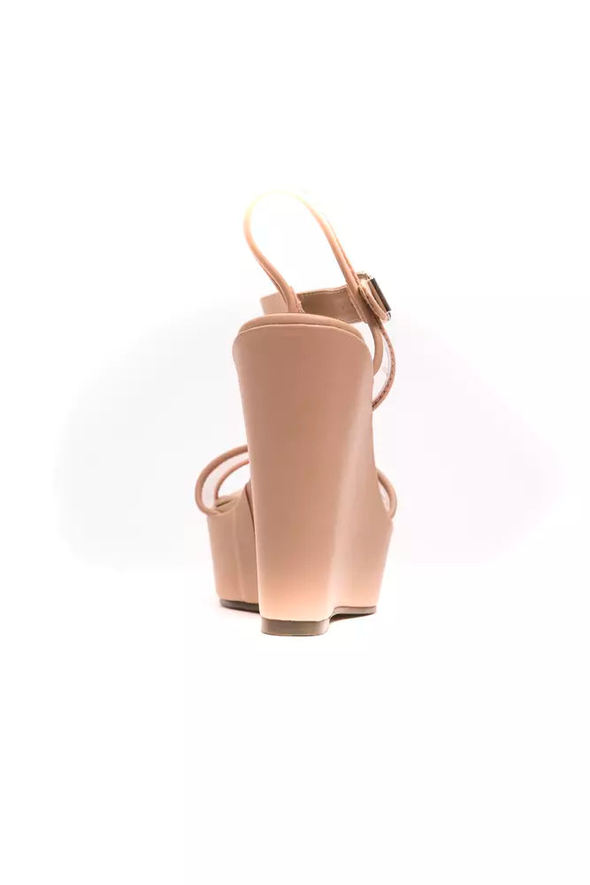 Beige Polyurethane Sandal