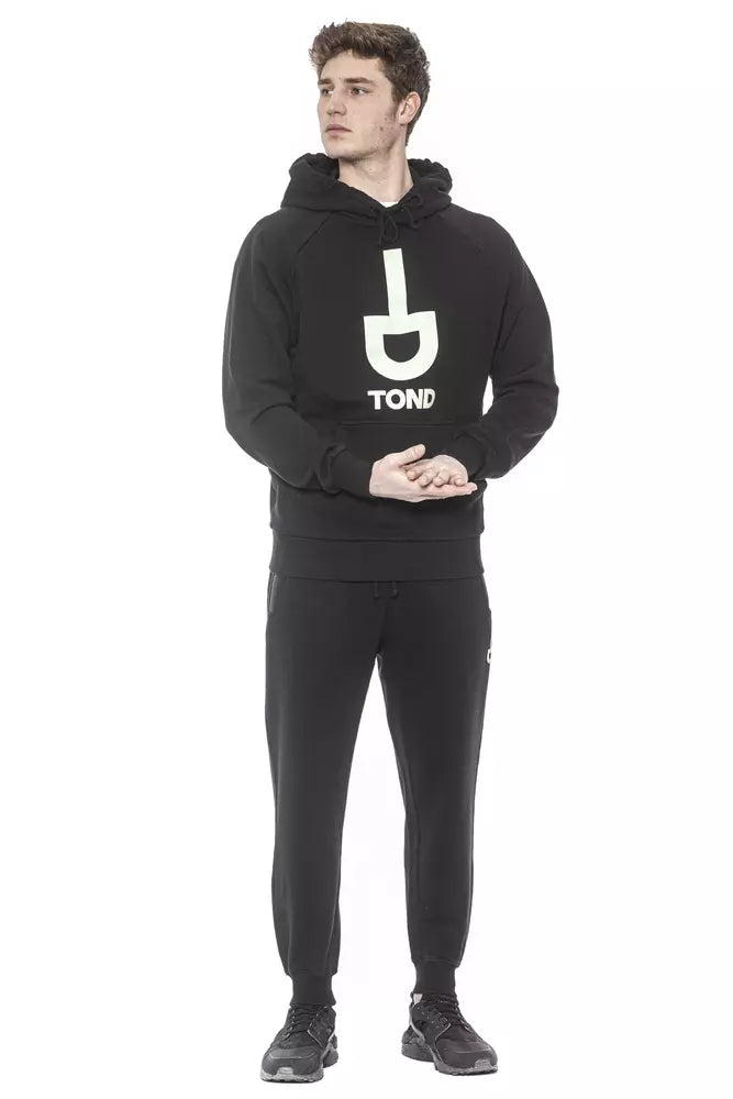Black Cotton Sweater