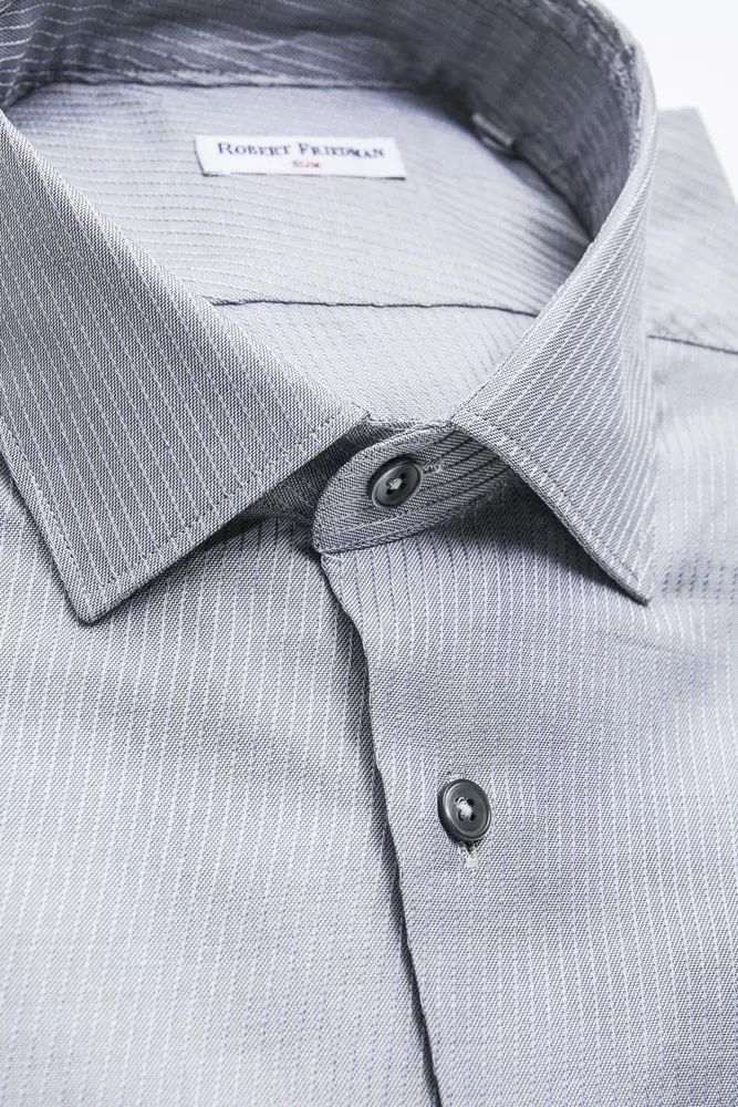 Robert Friedman Beige Cotton Shirt