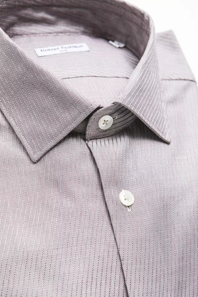 Robert Friedman Beige Cotton Shirt