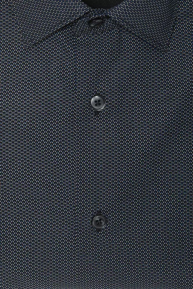 Robert Friedman Black Cotton Shirt