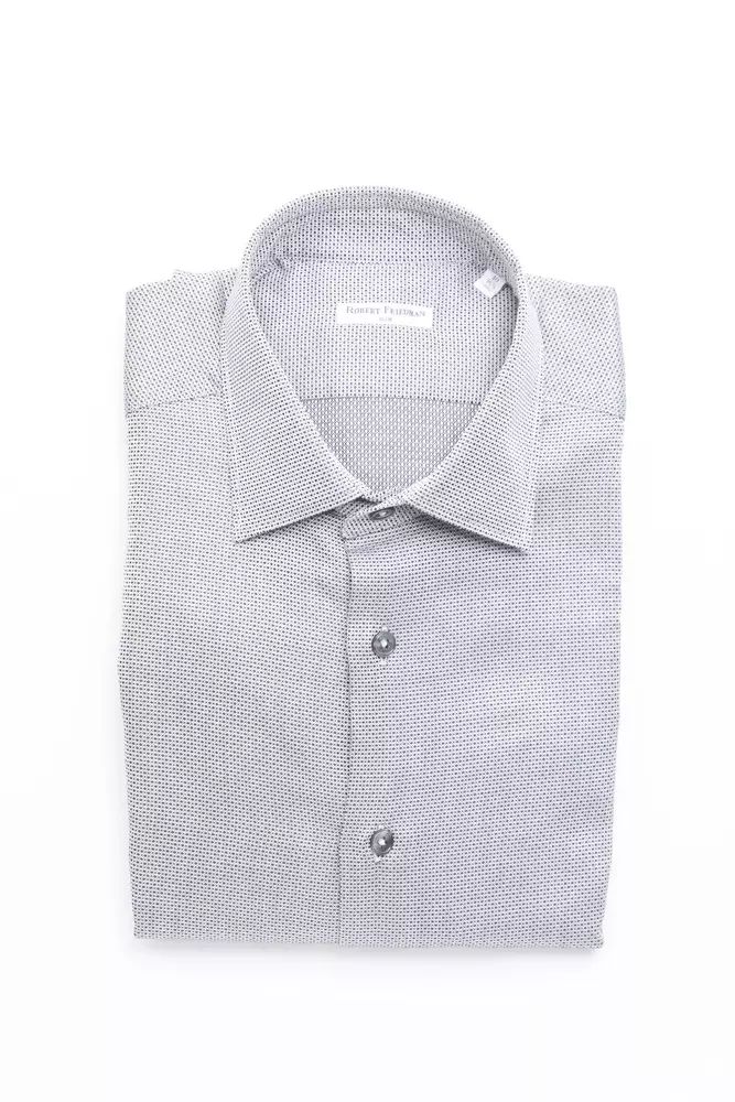 Robert Friedman Beige Cotton Shirt