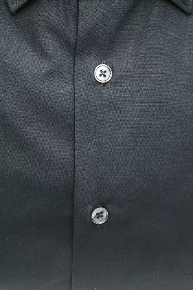 Black Cotton Shirt