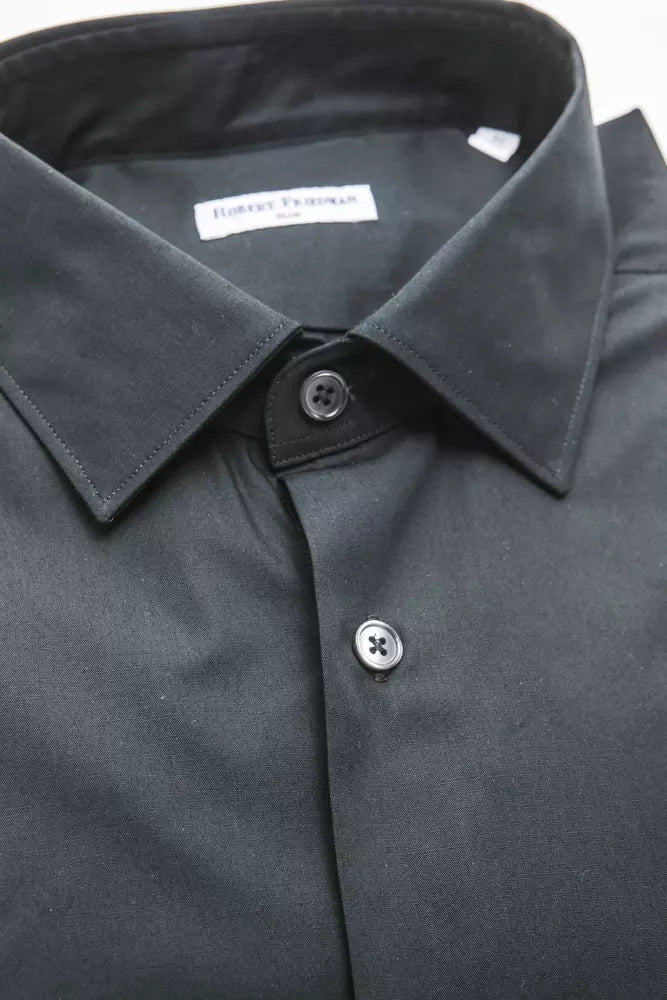 Black Cotton Shirt
