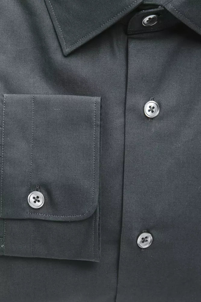 Black Cotton Shirt