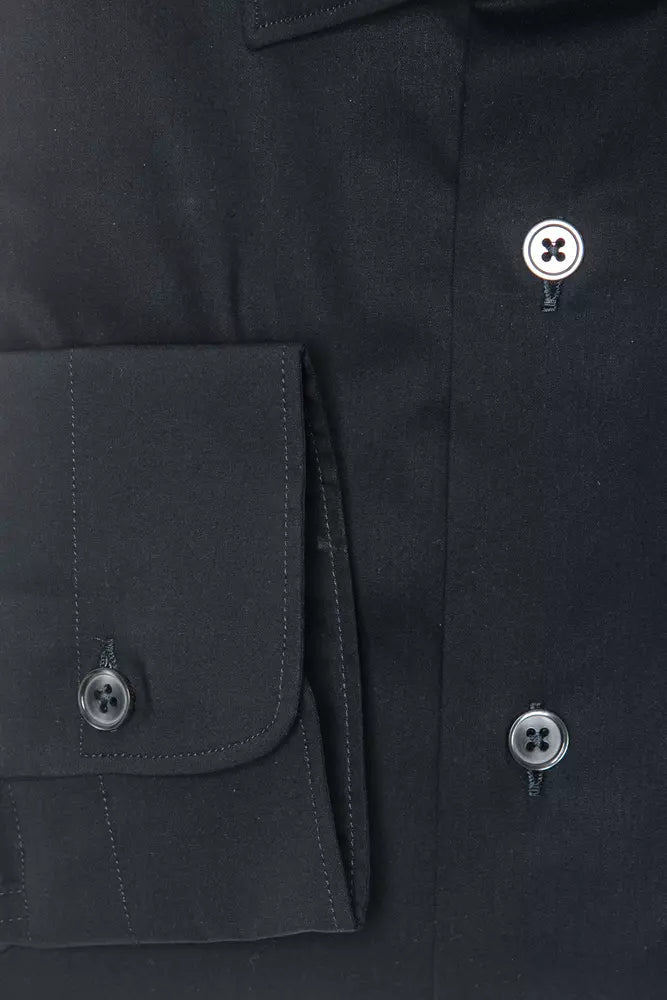 Black Cotton Shirt