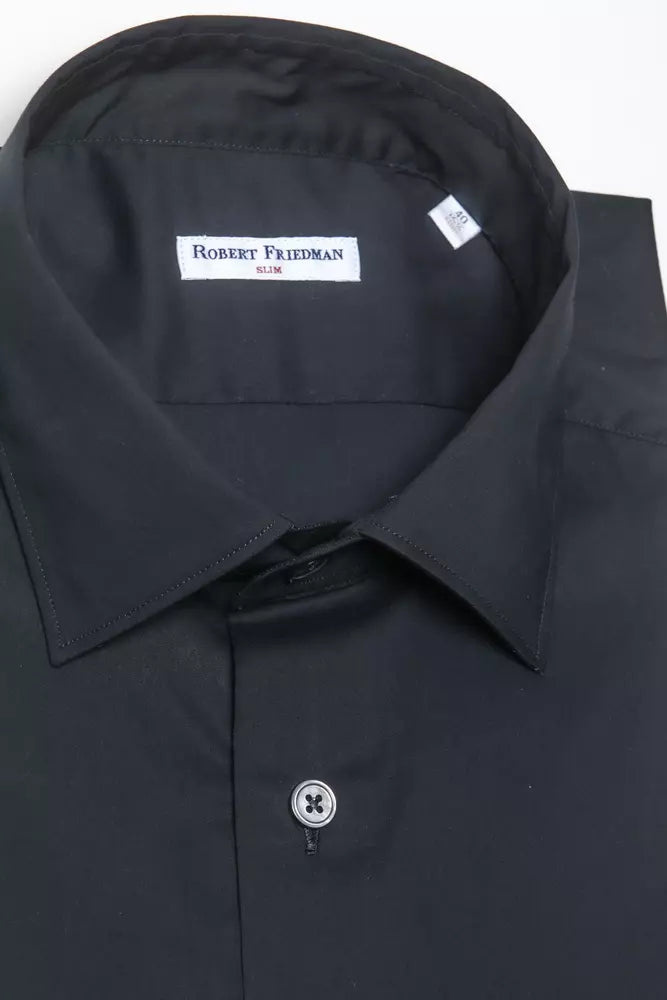 Black Cotton Shirt