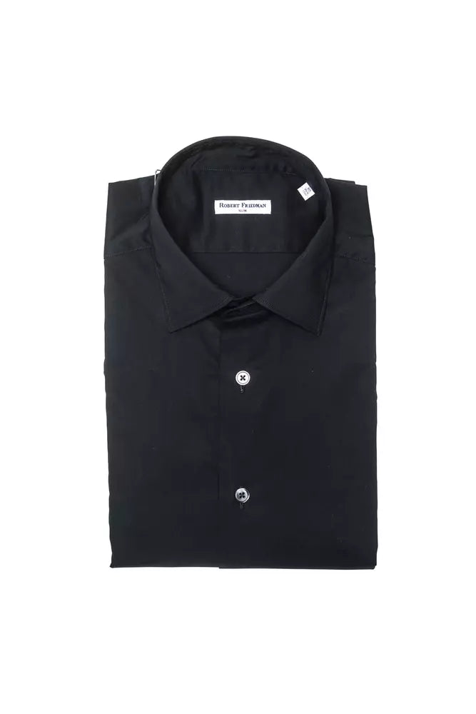 Black Cotton Shirt