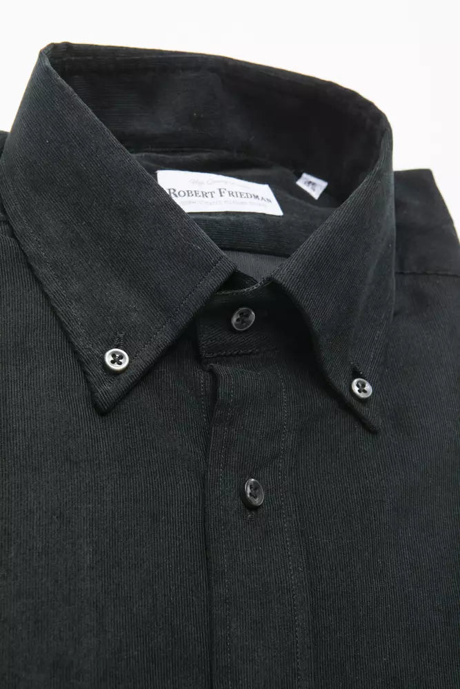 Black Cotton Shirt