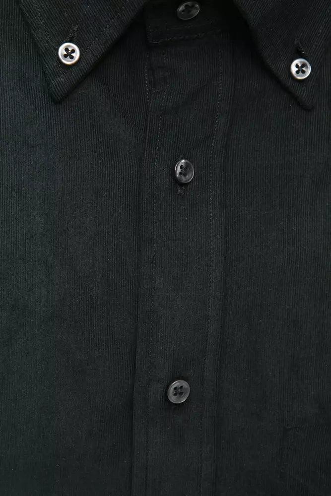 Black Cotton Shirt