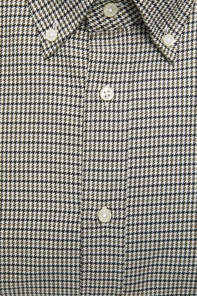 Beige Cotton Shirt