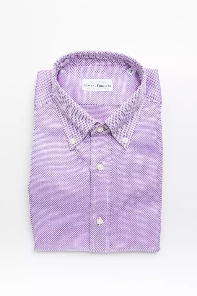 Robert Friedman Pink Cotton Shirt