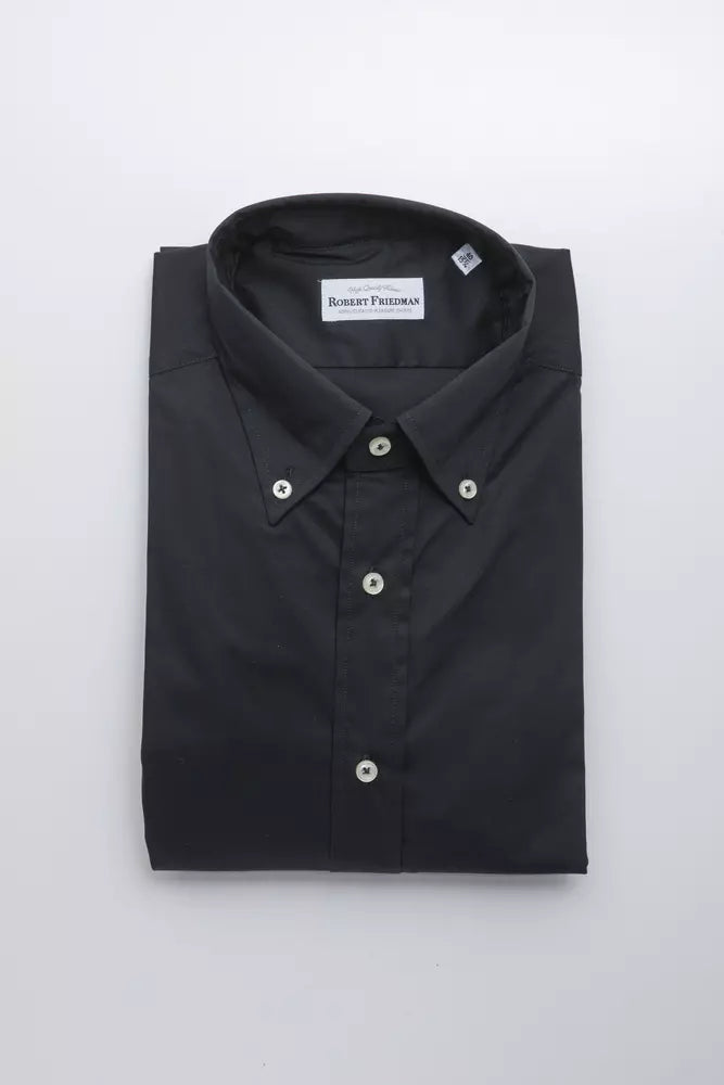 Black Cotton Shirt