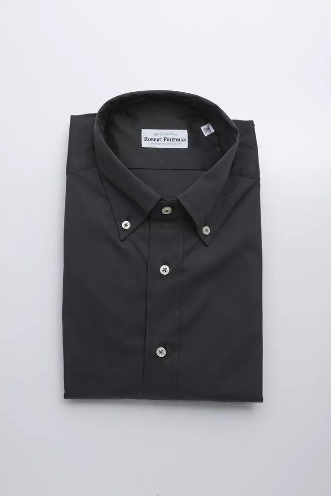 Gray Cotton Shirt