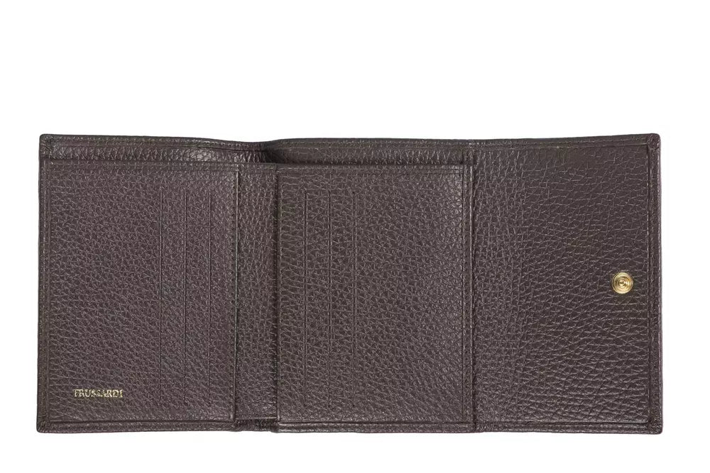 Trussardi Brown Leather Wallet