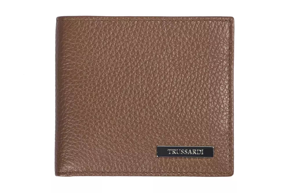 Trussardi Brown Leather Wallet
