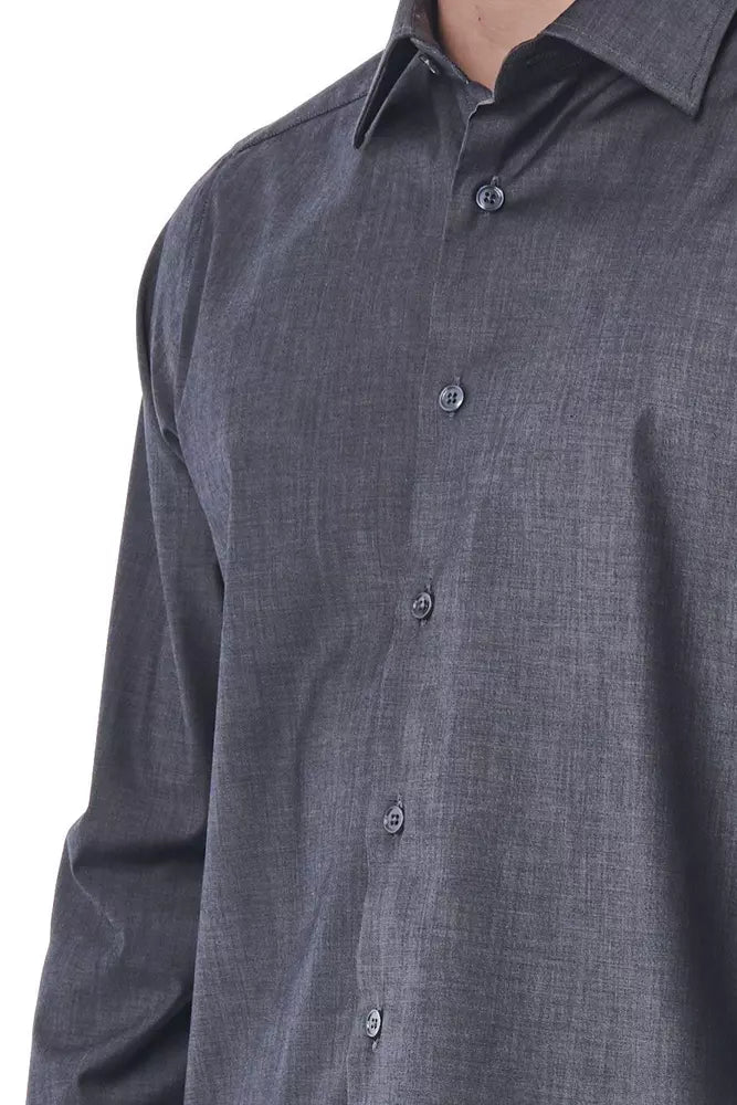 Gray Cotton Shirt