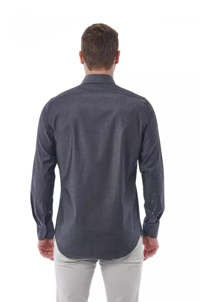 Gray Cotton Shirt