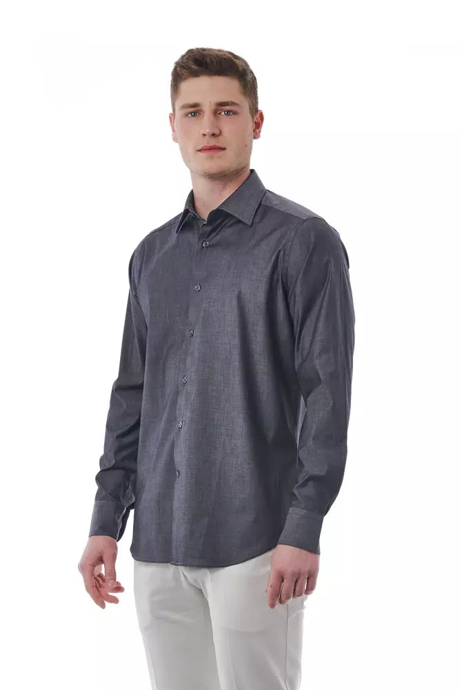 Gray Cotton Shirt
