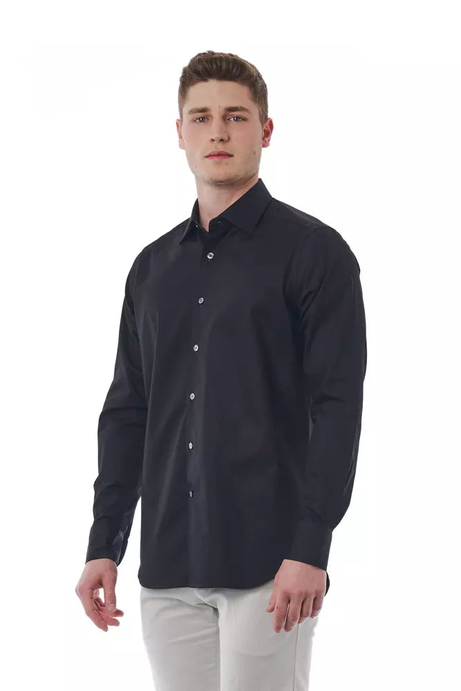 Black Cotton Shirt