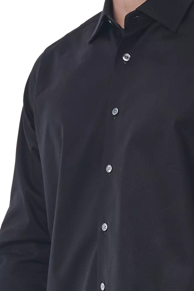 Black Cotton Shirt