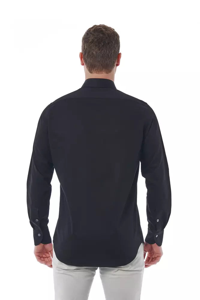 Black Cotton Shirt