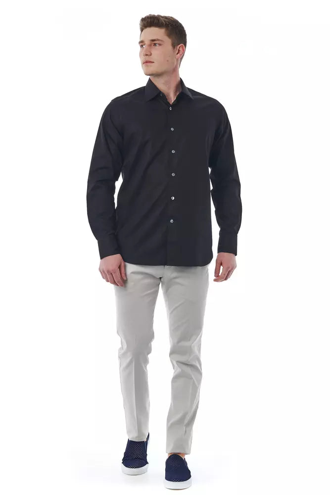 Black Cotton Shirt