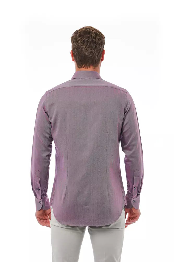 Burgundy Cotton Shirt