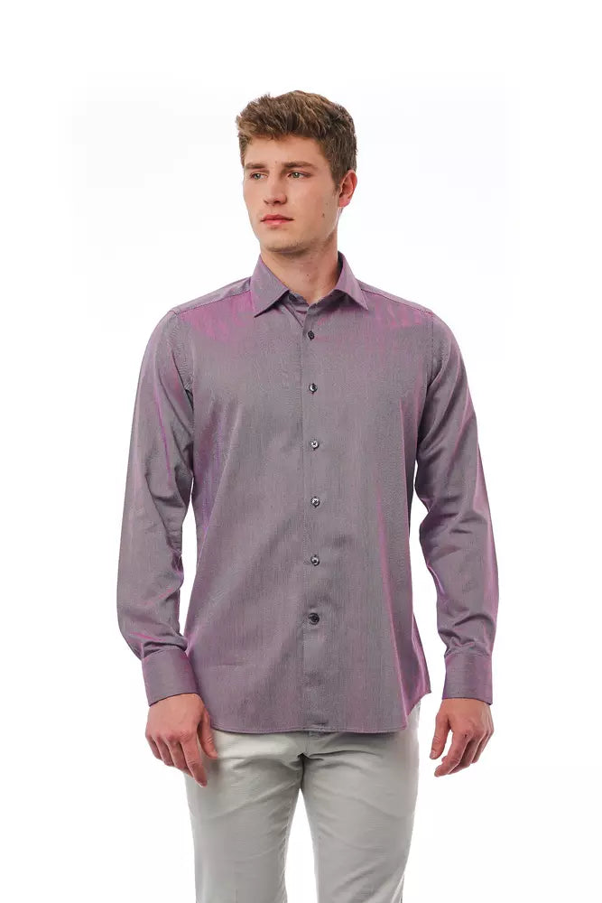 Burgundy Cotton Shirt