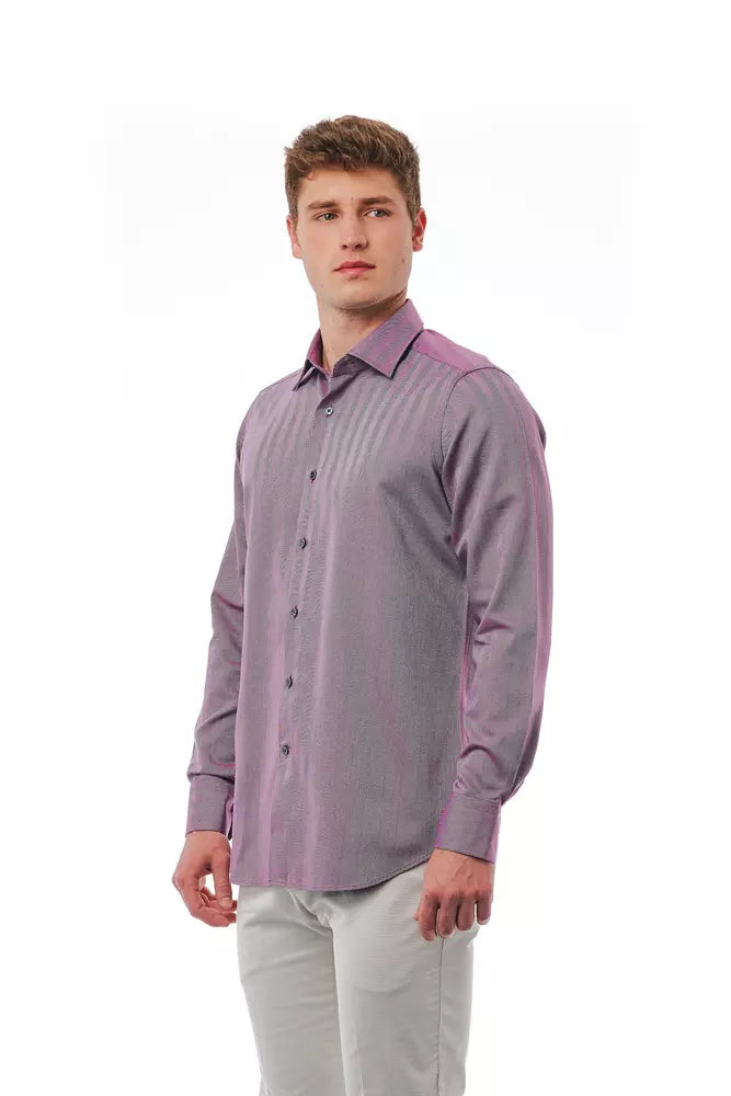 Burgundy Cotton Shirt