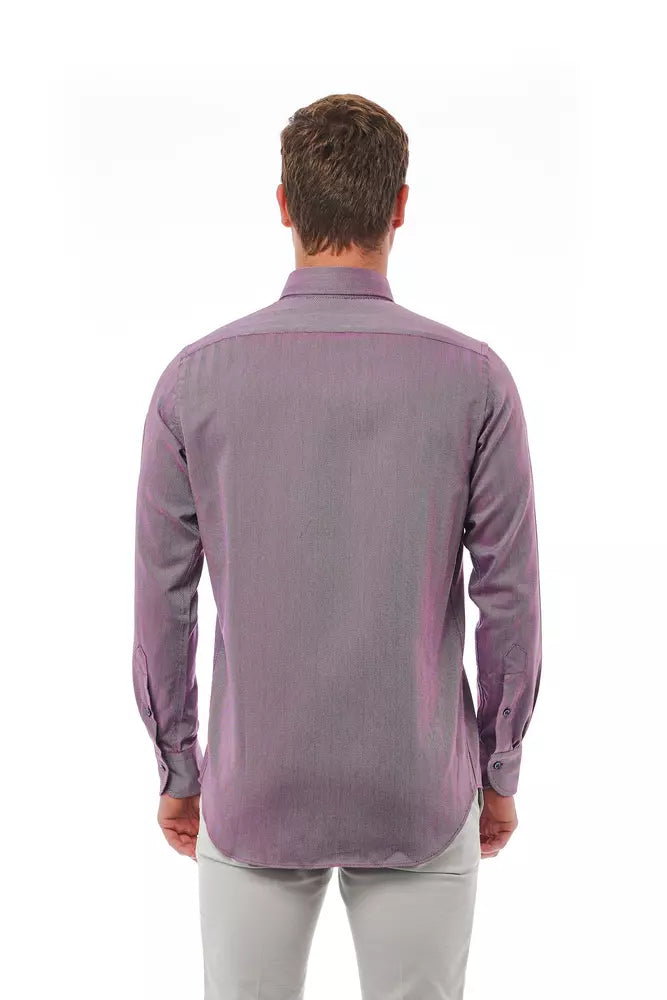 Burgundy Cotton Shirt