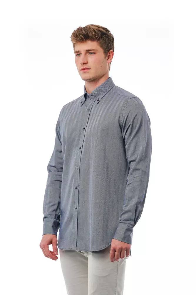 Blue Cotton Shirt