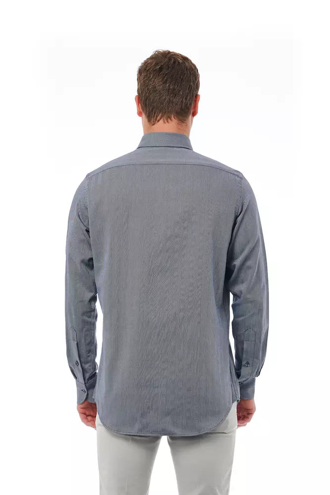 Blue Cotton Shirt
