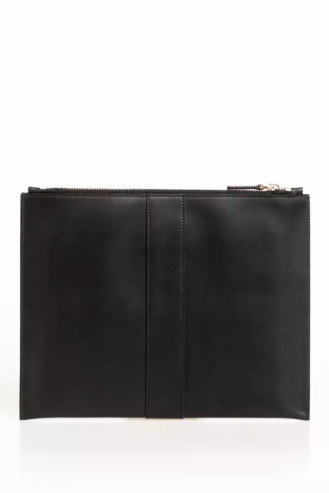 Trussardi Black Leather Wallet