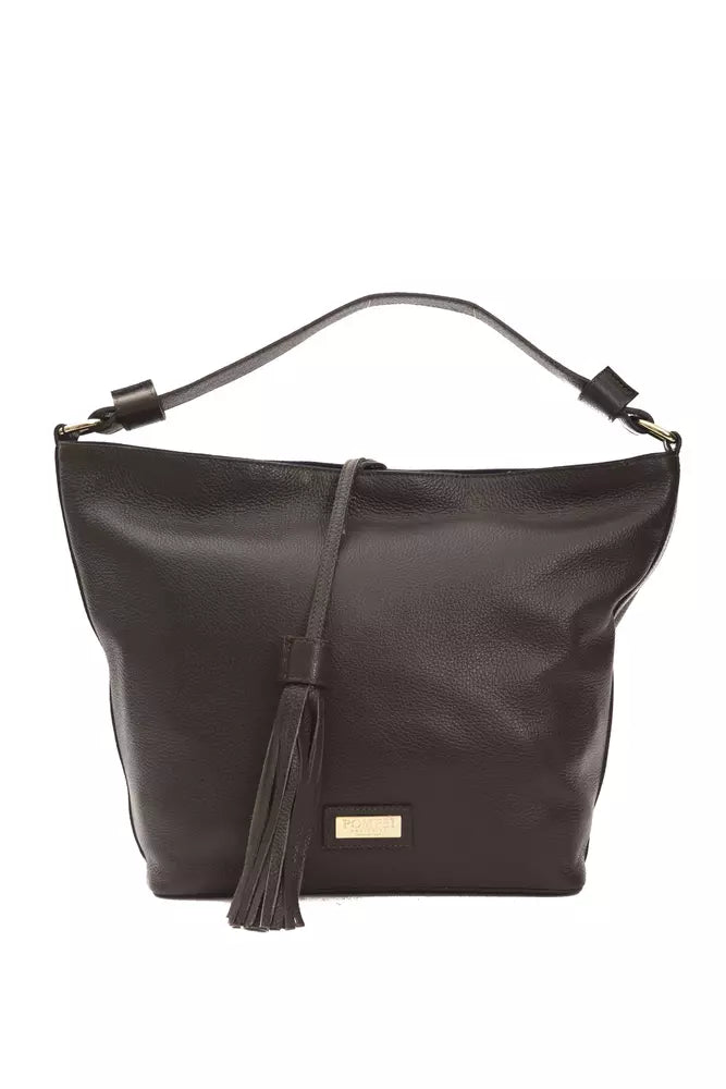 Brown Leather Shoulder Bag